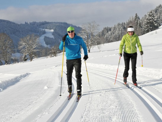 Langlaufen in der Salzburger Sportwelt © Flachau_Tourismus